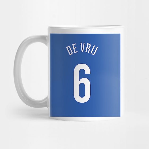 De Vrij 6 Home Kit - 22/23 Season by GotchaFace